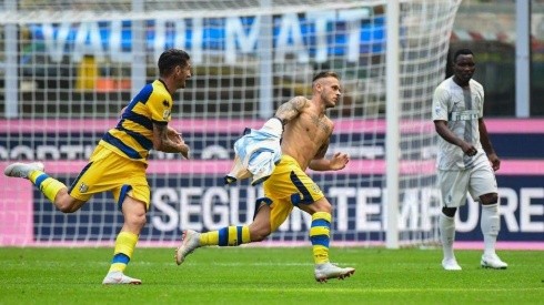 Inter jugó mal, fue un dolor de cabeza y un golazo del Parma sobre el final lo aleja en la Serie A