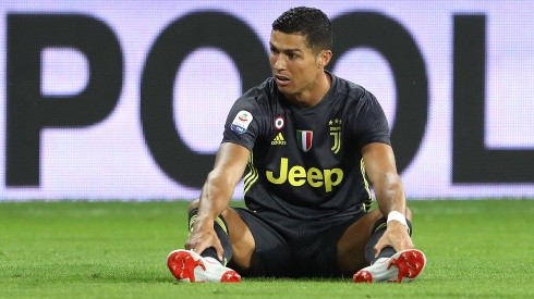 Cristiano Ronaldo no puede anotar con la Juventus
