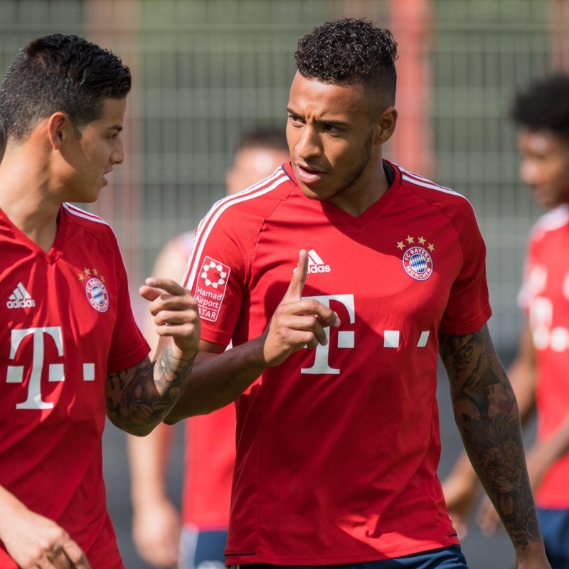 El mensaje de aliento de James para Tolisso después de su lesión