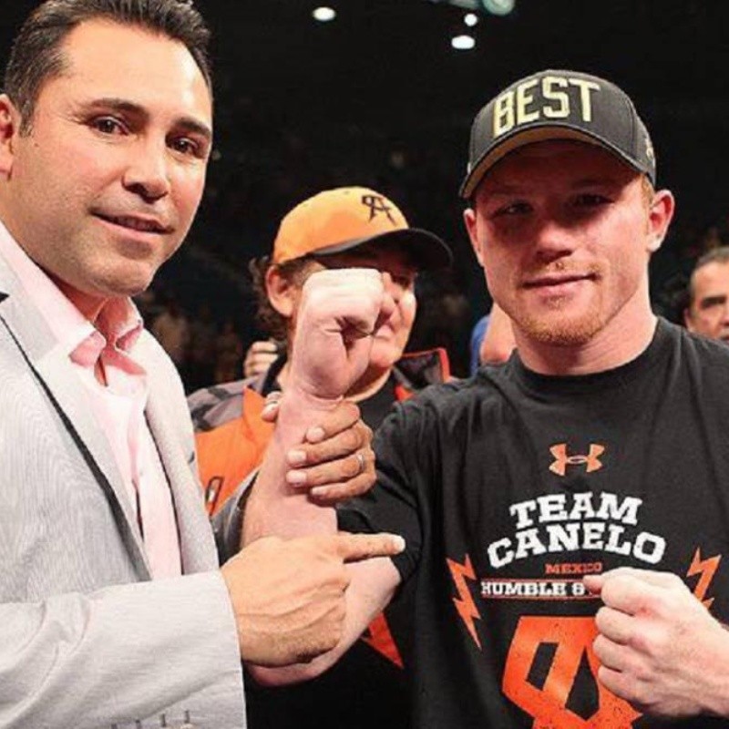 ¿Y ahora? De La Hoya adelantó el futuro de Canelo