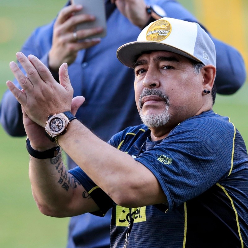 Qué canal transmite en Argentina el debut de Diego Maradona en Dorados de Sinaola