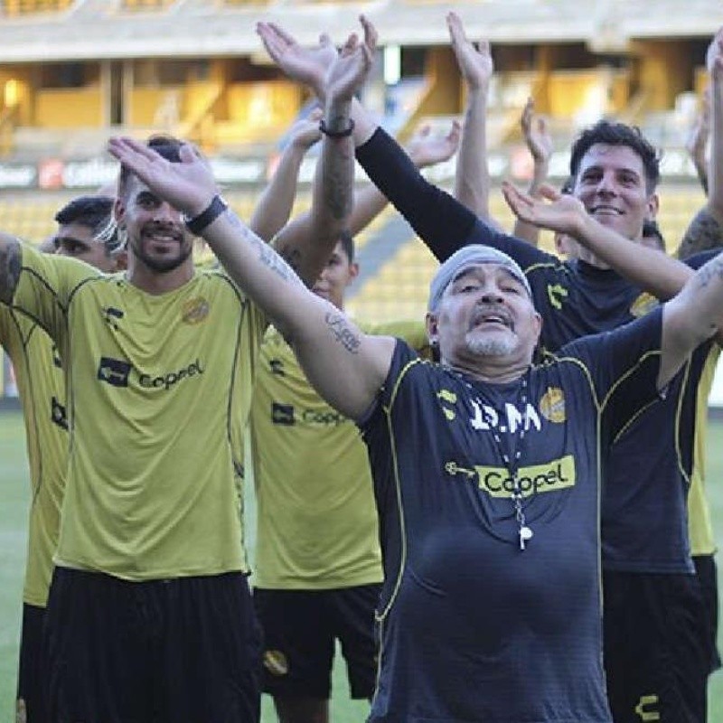 Hasta el Presidente de México le mandó un mensaje a Maradona