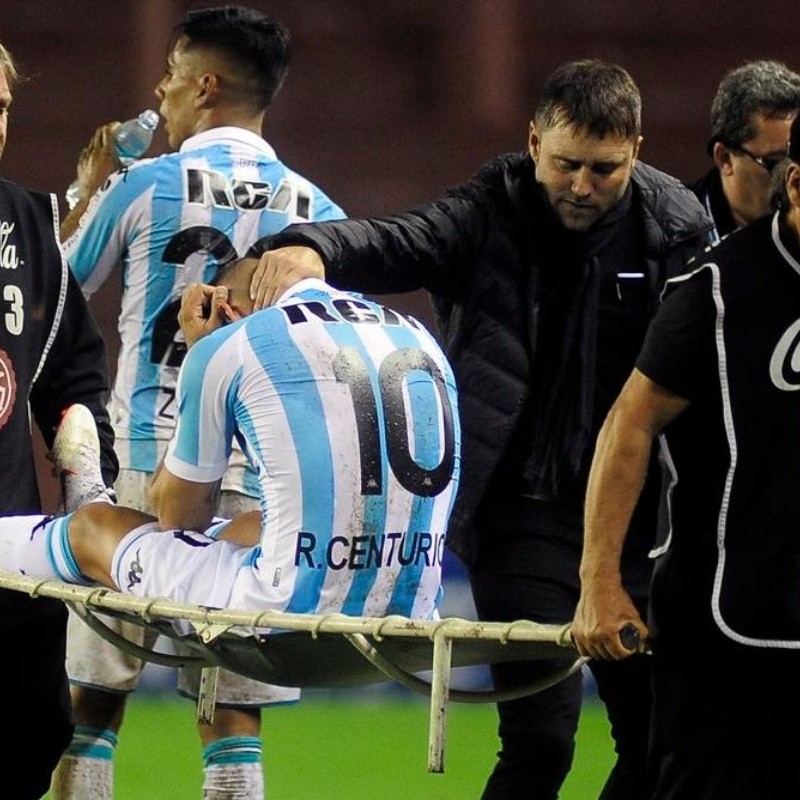 Lo que nadie te mostró: así se fue Centurión de la cancha de Lanús