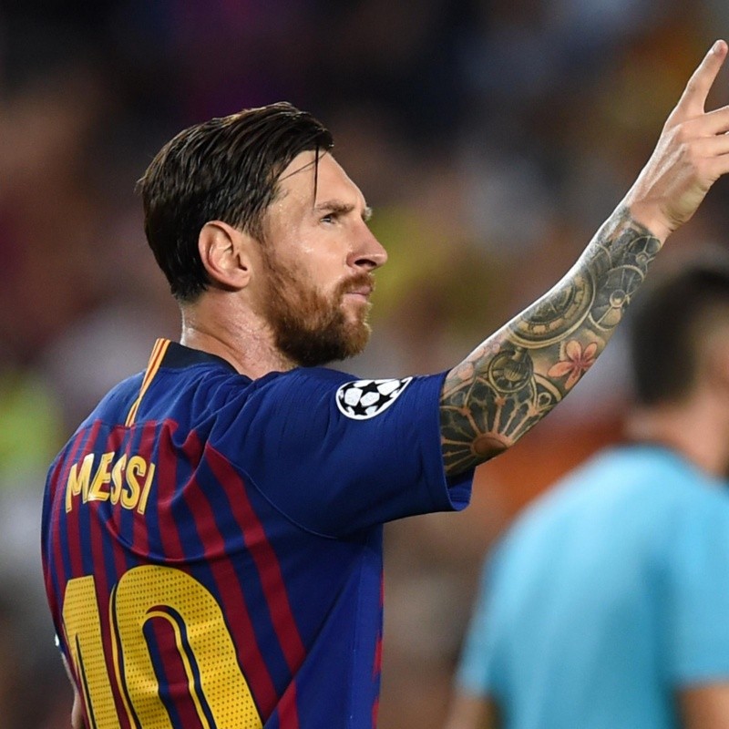 El Barcelona debutó con goleada en la Champions League con un triplete de Lionel Messi