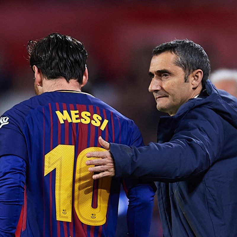 La frase de Valverde para describir a la perfección a Messi