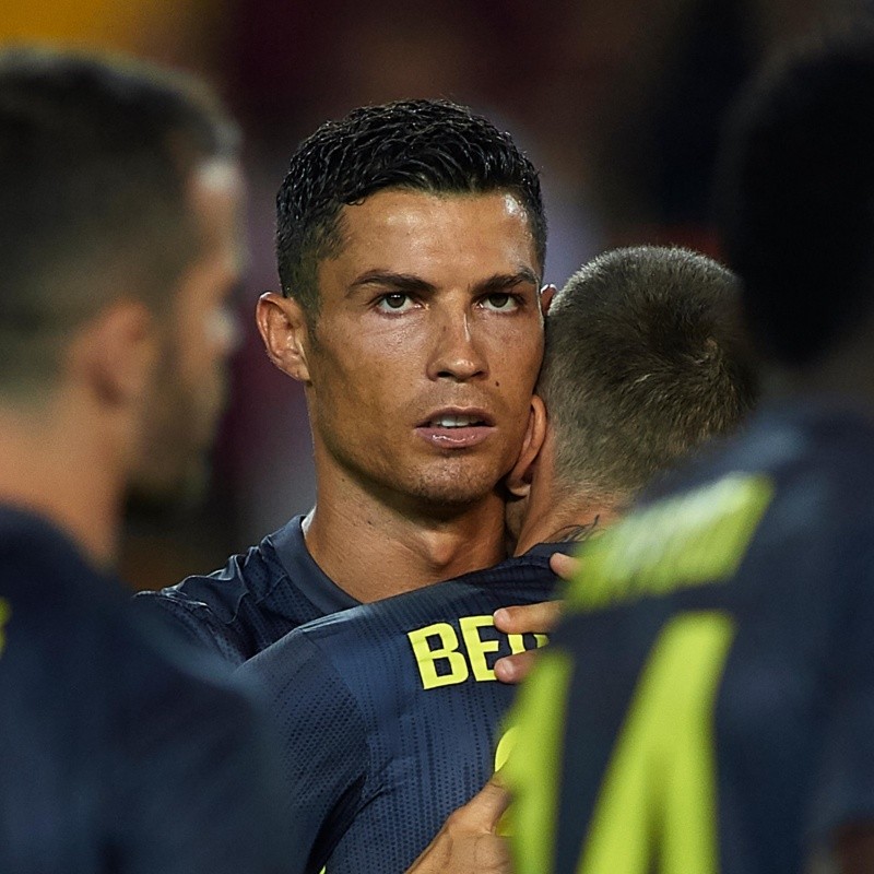 Hasta en Real Madrid se pusieron tristes al ver expulsado a Cristiano Ronaldo