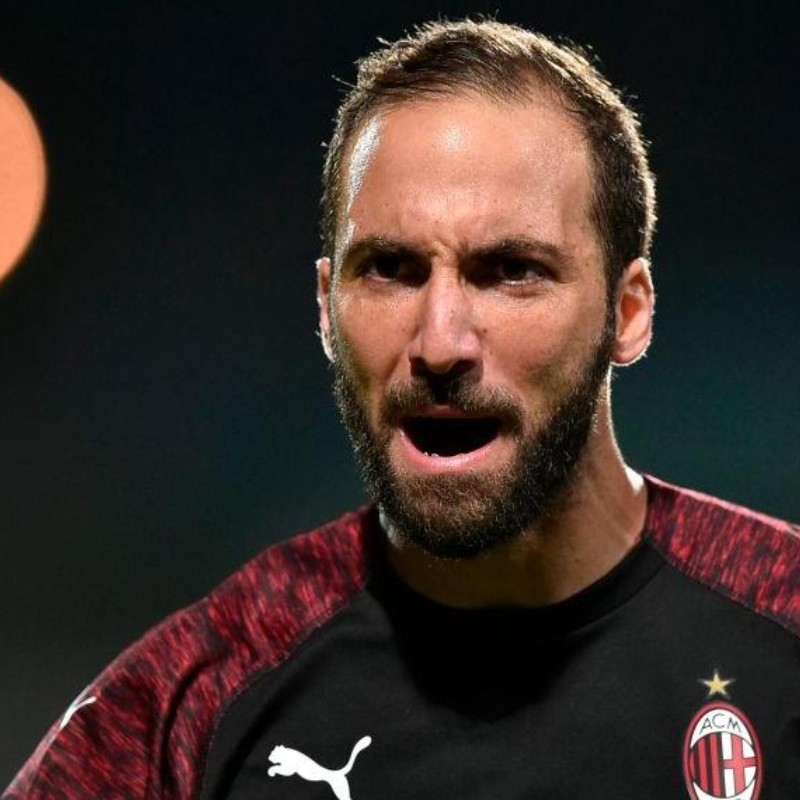 Higuaín salvó al Milan de pasar vergüenza en Luxemburgo