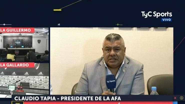 Foto de Chiqui Tapia, presidente de AFA.