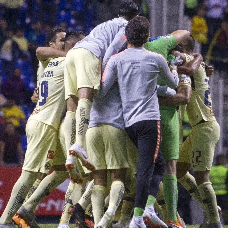 ¡Locura! Con diez y sobre la hora, América ganó en Puebla tras cuatro años