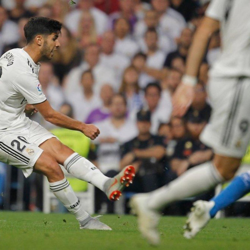 Fue gol del Real Madrid, pero la demora del VAR le arruinó el festejo a Asensio