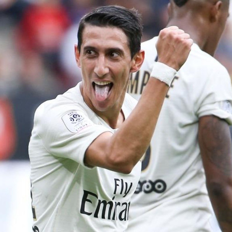 PSG sufría en Rennes pero Di María lo empató y el equipo hizo el resto