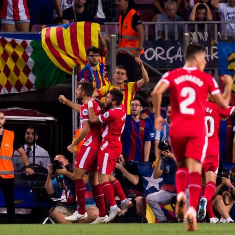 Ter Stegen tapó una pelota infernal pero Stuani le rompió el arco en el rebote