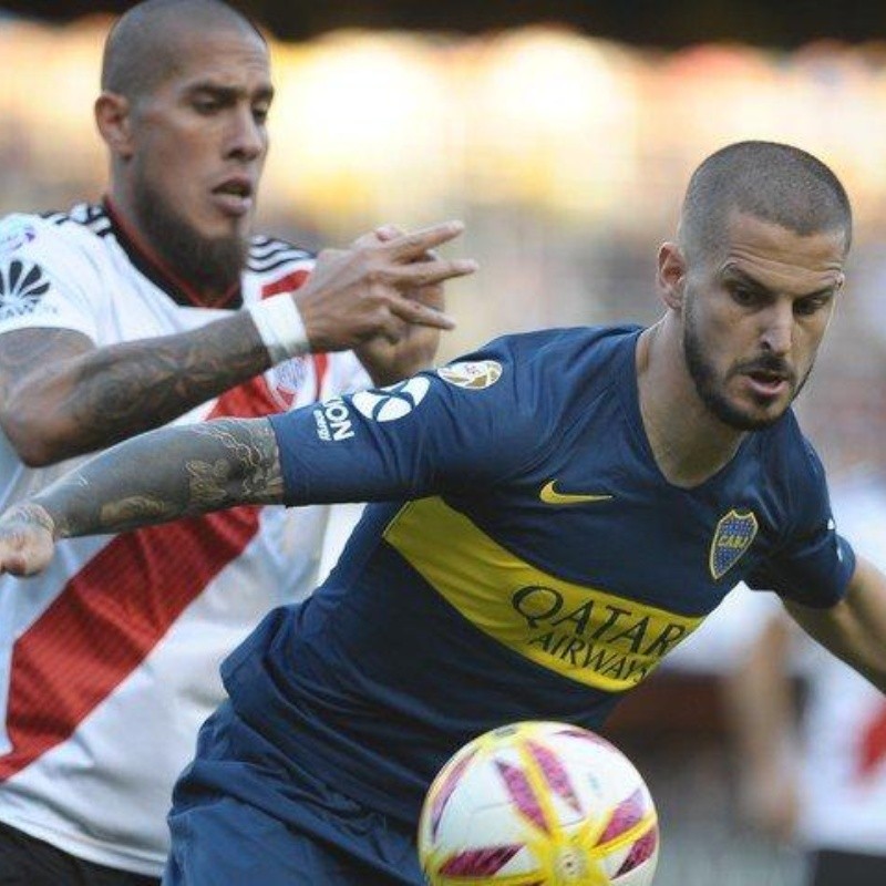 ¡Locura! Benedetto sacó a pasear a la defensa de River y Armani ya metió su primer atajadón