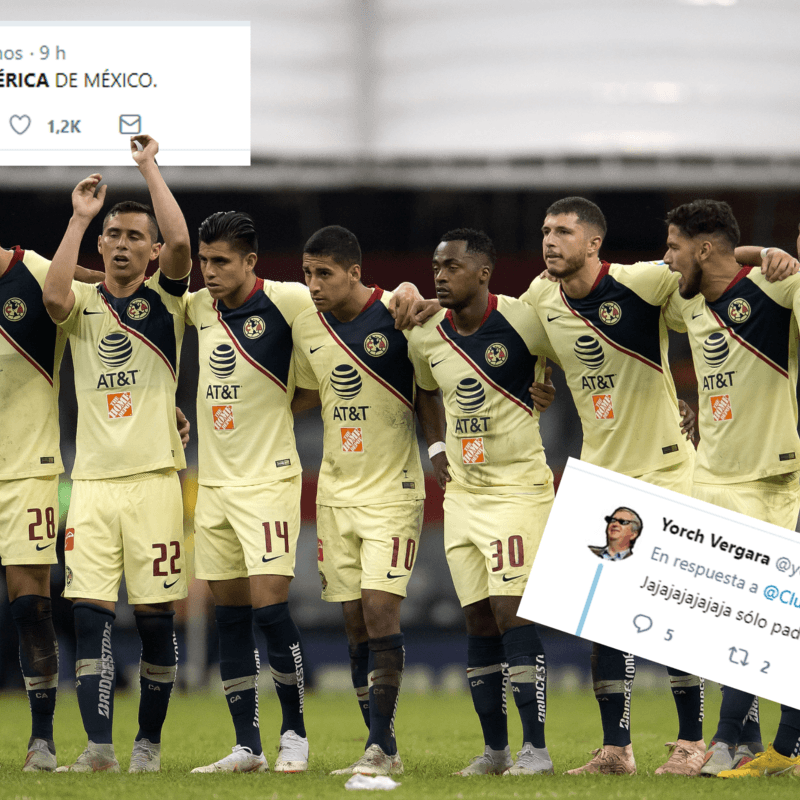 Todos se burlan del América en Twitter y los memes armaron una fiesta