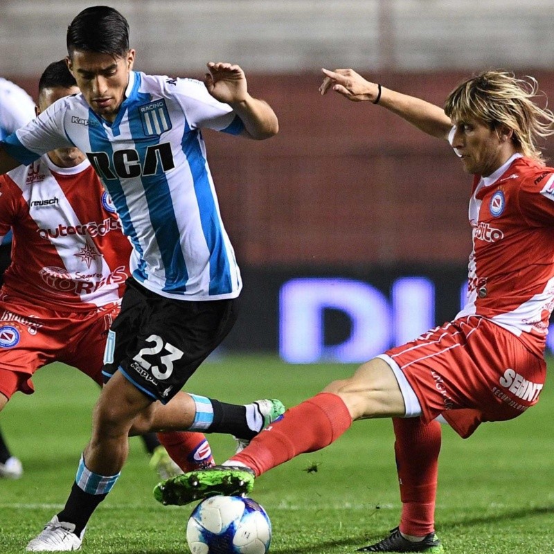 Qué canal transmite en Argentina Argentinos vs Racing por Superliga