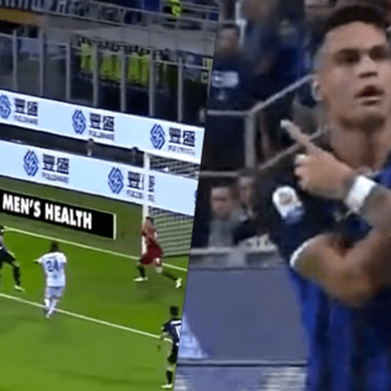 Saluden al 'Toro': cabezazo infernal de Lautaro para su primer gol oficial en el Inter