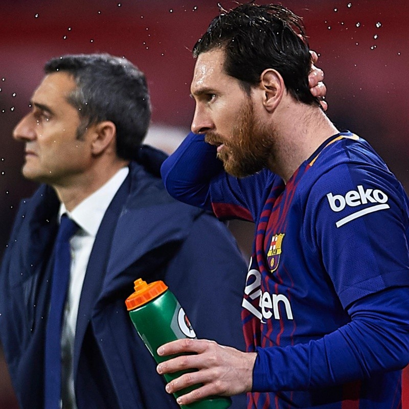 Valverde reveló cómo volvió Messi a Barcelona tras la decepción de Argentina en el Mundial