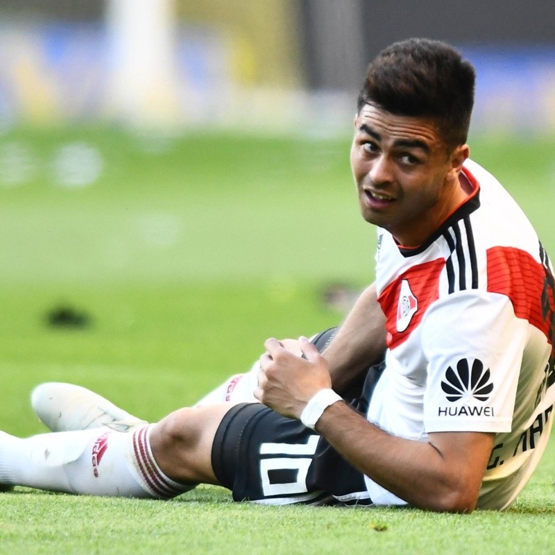 Gonzalo Martínez podría irse de River en enero