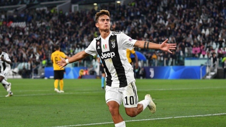 Dybala metió los tres de la Juve.