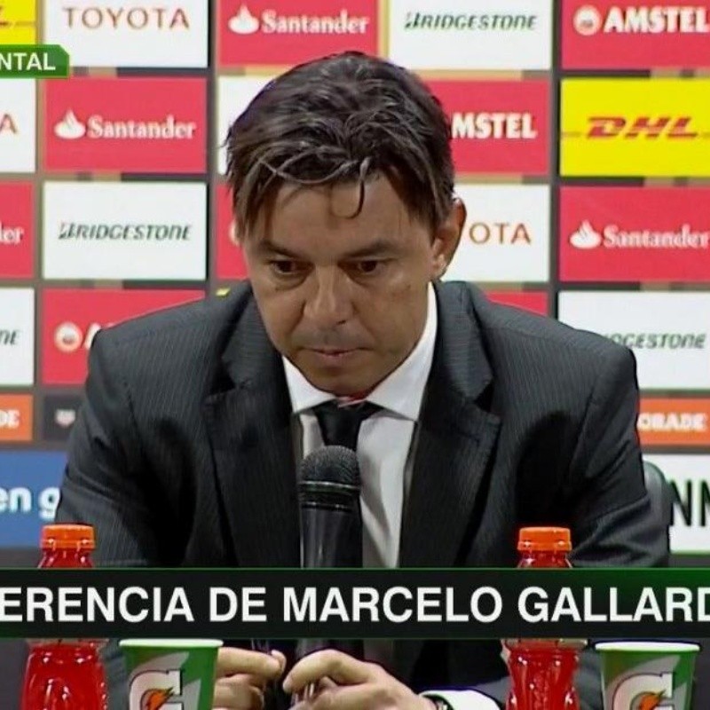 Entendió todo: Gallardo, DT de River, explicó por qué no fue penal el de Pinola