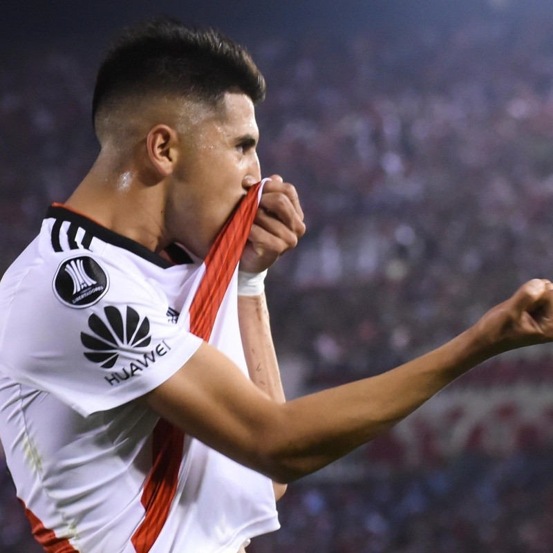 La frase de Exequiel Palacios que va a volver locos y poner MUY manijas a los hinchas de River