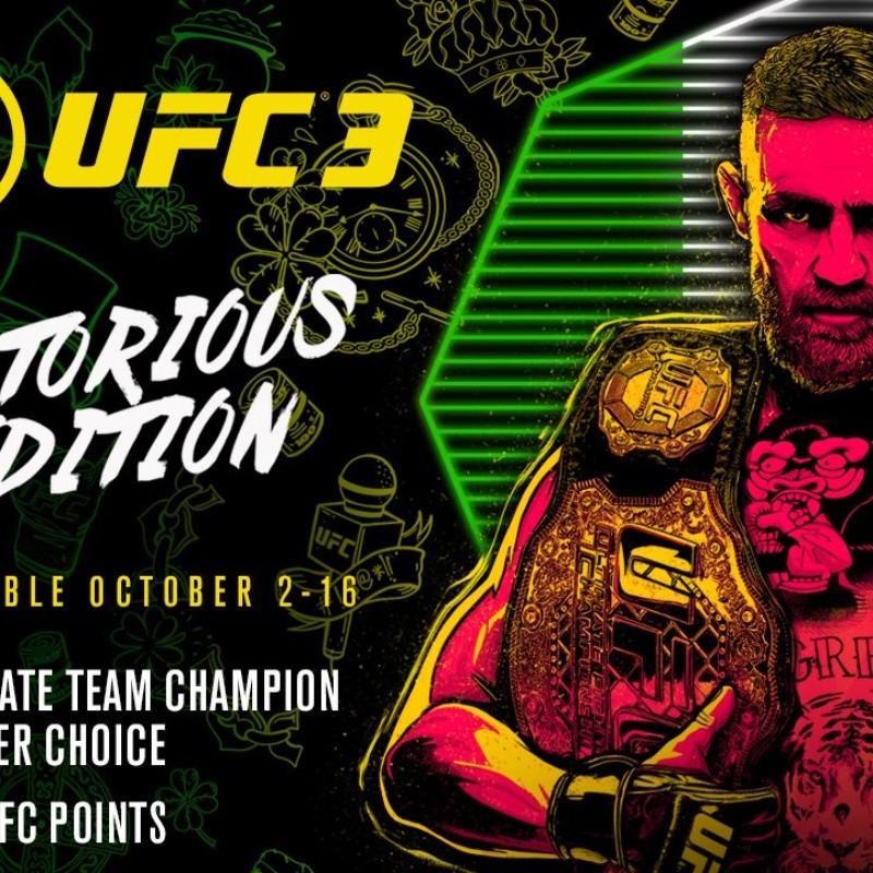 EA Sports lanzó la edición Conor McGregor del UFC 3 con contenido exclusivo