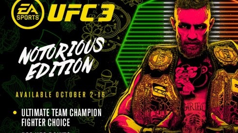 EA Sports lanzó la edición Conor McGregor del UFC 3 con contenido exclusivo