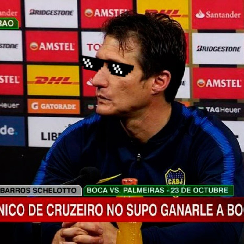 El DT de Cruzeiro se la pudrió a Boca y Guillermo lo trolleó en Modo Dios