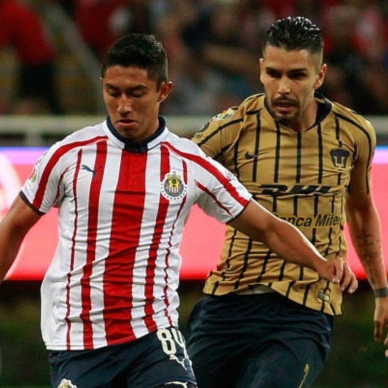 Ver en vivo Chivas vs Pumas por la Liga MX