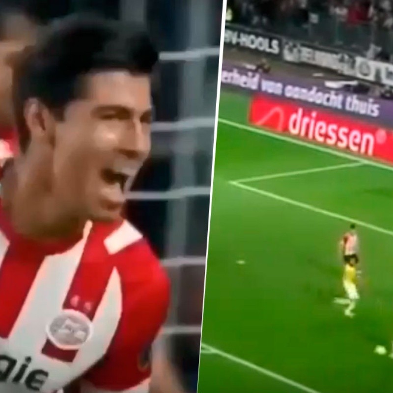 Cómo está el Guti: el exquisito gol de primera de Erick Gutiérrez con PSV