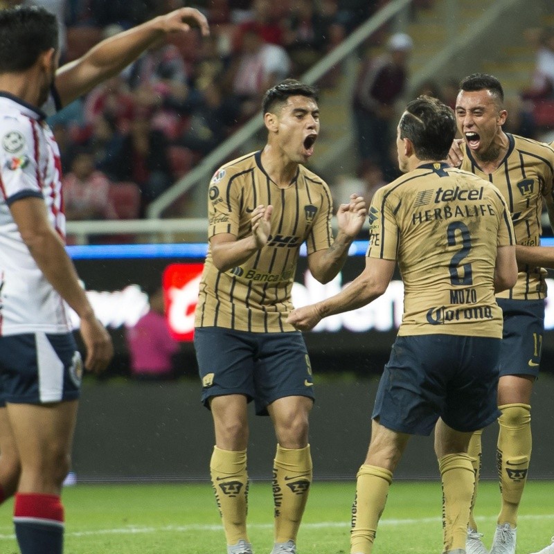 Ahora es costumbre: Pumas volvió a ganarle a Chivas en Guadalajara