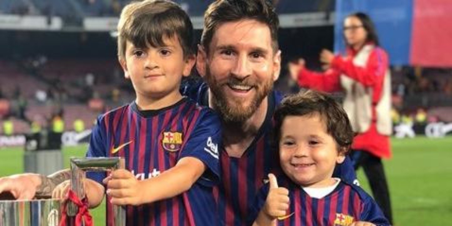 Thiago y Mateo Messi en la cena más tierna del mundo | Bolavip