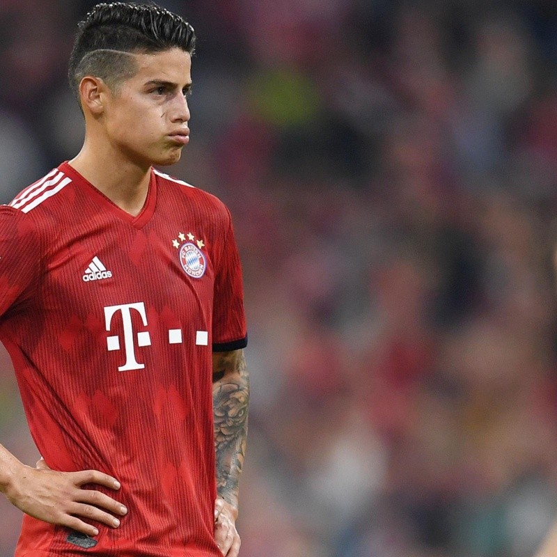 Una gloria del Bayern Munich destrozó a James Rodríguez