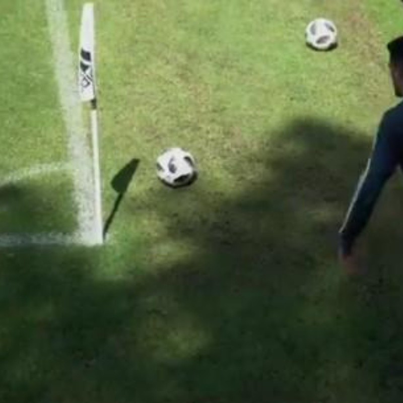 Raúl en Modo Dios: gol olímpico de Jiménez en el entrenamiento de México