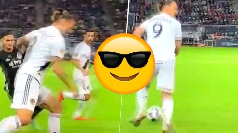 El trolleo de Ibrahimovic: dejó en ridículo a un rival y le dedicó una mirada única
