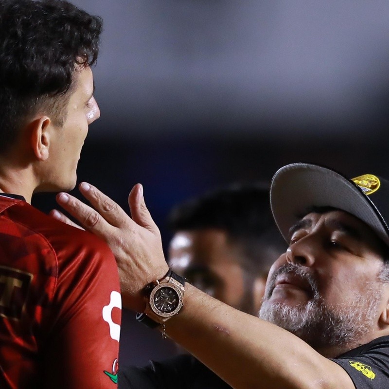 Maradona dice ser el salvador de Dorados: "Antes de que llegue no podían dar dos vueltas a la cancha"