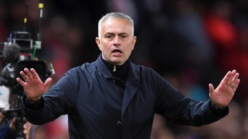 Foto de José Mourinho, entrenador de Manchester.