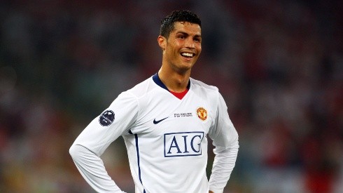 Cristiano Ronaldo en Manchester United.