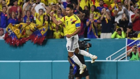 Radamel Falcao García en la Selección Colombia.