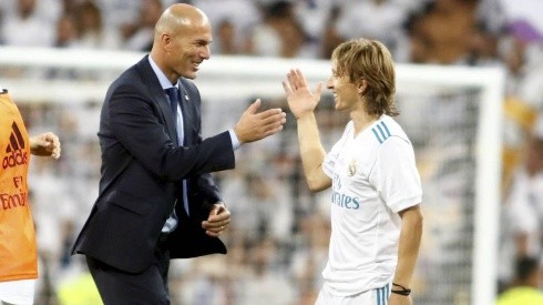 ¡Está loco! En medio de una crisis con Lopetegui, Modric habló de Zidane