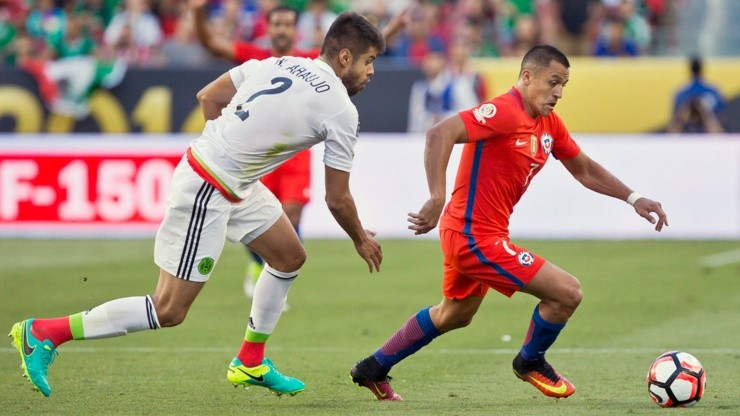 Alexis Sánchez tuvo una destacable participación en el triunfo 7-0.