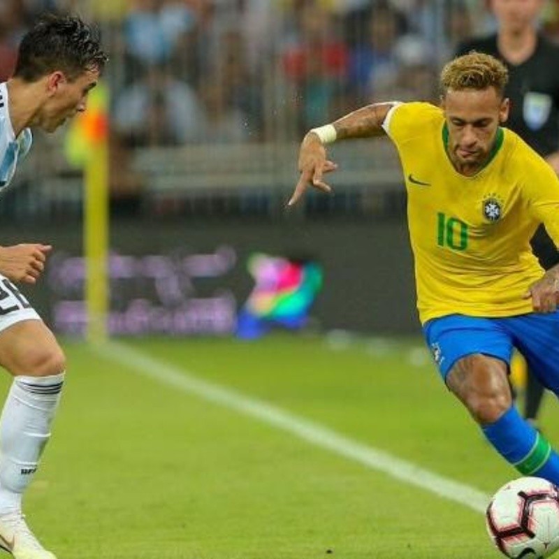 Neymar llenó de alegría sus redes sociales festejando el triunfo ante Argentina