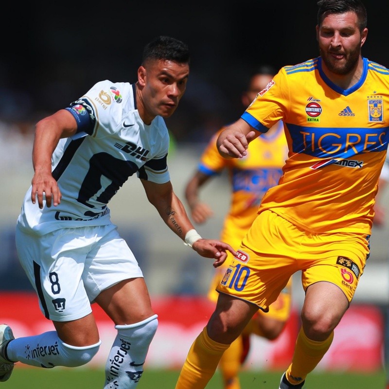 Ver en VIVO Pumas UNAM vs Tigres UANL por la Liga MX