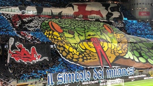 Inolvidable: La afición de Milan trolleó de la forma más épica a la de Inter