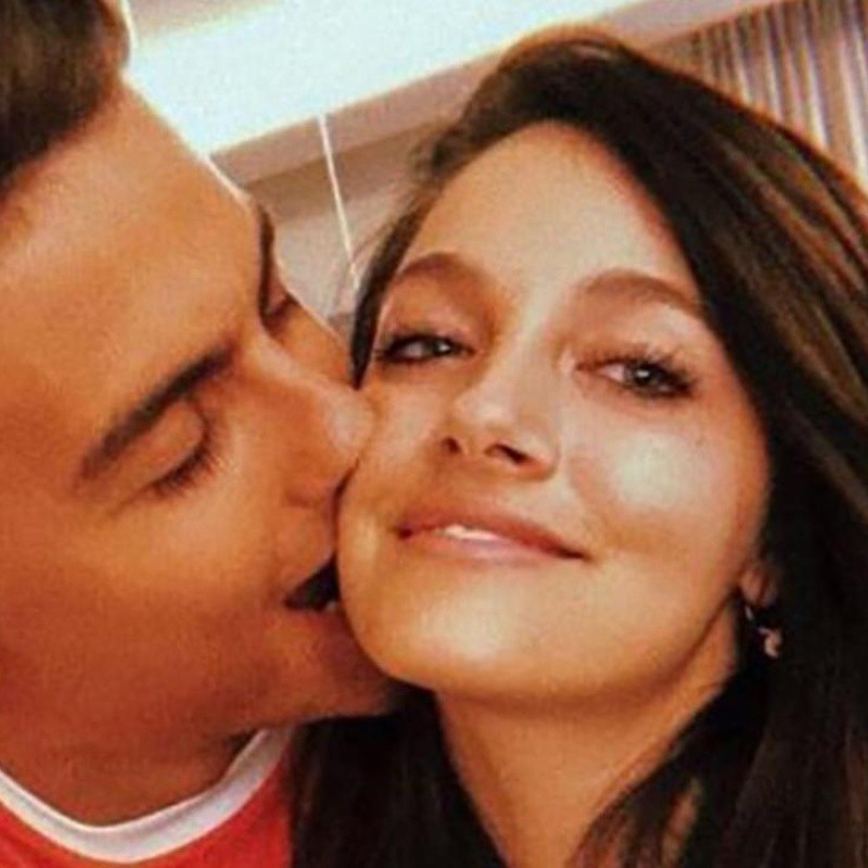 Después de brillar en Old Trafford, Dybala se juntó con Oriana Sabatini