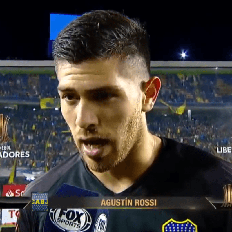 Rossi, arquero de Boca, dijo que la mejor pelota que atajó fue la que nadie vio