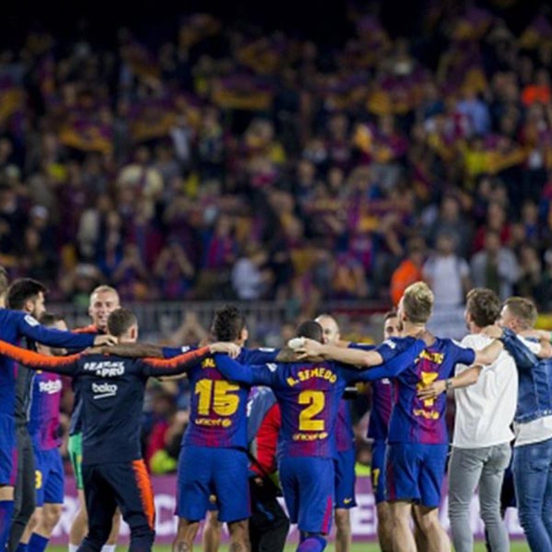 Revelaron el mosaico que lucirá el Camp Nou en El Clásico entre Barcelona y Real Madrid