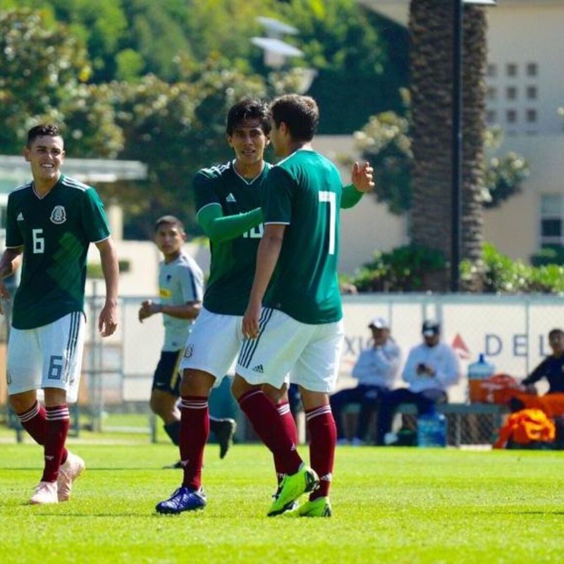 La Sub 20 de México aplastó a Pumas Premier