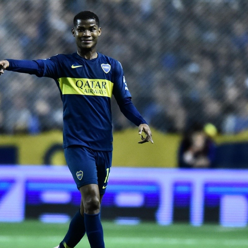 Los hinchas de Boca intentan confundir al Real Madrid para que no se lleve a Wilmar Barrios