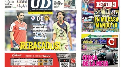 Las portadas tras el empate en el Clásico Joven.